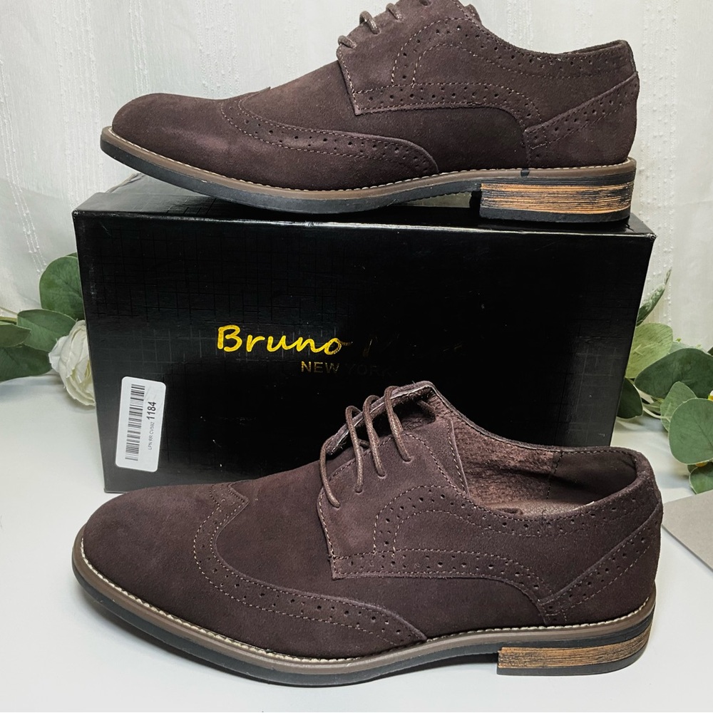 Bruno Marc Men's Brown Oxford Shoes